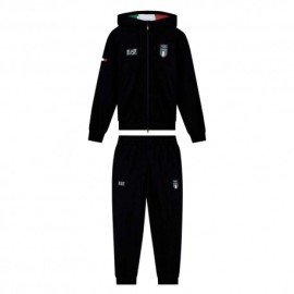 Ea7 Emporio Armani Italia Team Nero - Tuta Uomo