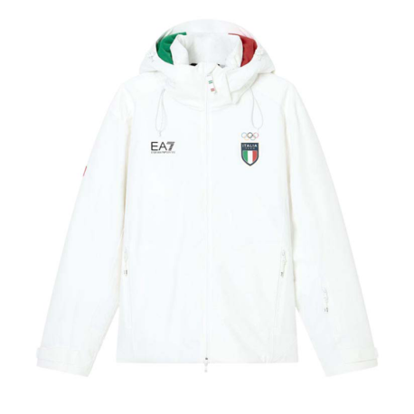 Ea7 Emporio Armani Italia Team Bianco - Giacca Sci Uomo