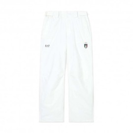 Ea7 Emporio Armani Italia Team Bianco - Pantaloni Sci Uomo