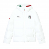 Ea7 Emporio Armani Italia Team Bianco - Piumino Da Sci Uomo