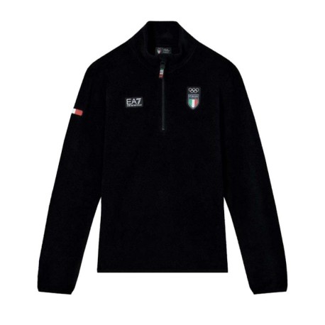 Ea7 Emporio Armani Italia Team Nero - Pile Donna