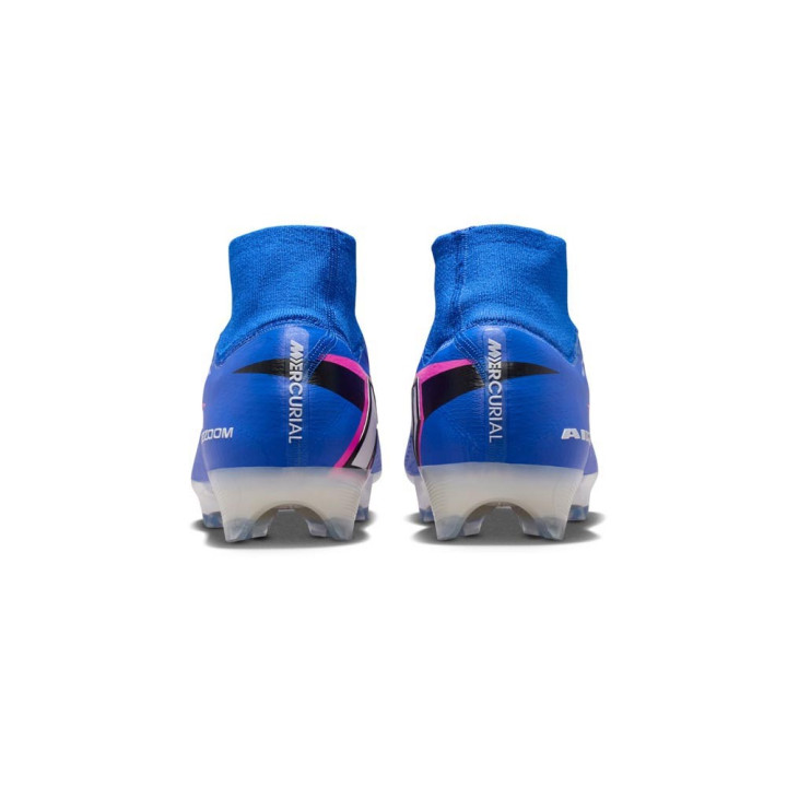 Nike Mercurial Zm Superfly 10 Elite Fg Blu Bianco - Scarpe Da Calcio Uomo