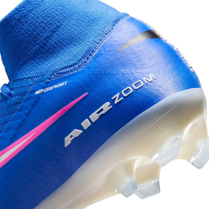 Nike Mercurial Zm Superfly 10 Elite Fg Blu Bianco - Scarpe Da Calcio Uomo