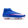 Nike Mercurial Zm Superfly 10 Academy Fg Mg Blu Bianco - Scarpe Da Calcio Uomo
