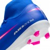 Nike Mercurial Zm Superfly 10 Academy Fg Mg Blu Bianco - Scarpe Da Calcio Uomo