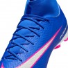 Nike Mercurial Zm Superfly 10 Academy Fg Mg Blu Bianco - Scarpe Da Calcio Uomo