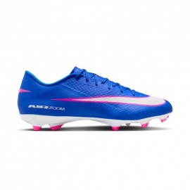 Nike Mercurial Zm Vapor 16 Academy Fg Mg Blu Bianco - Scarpe Da Calcio Uomo