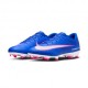Nike Mercurial Zm Vapor 16 Academy Fg Mg Blu Bianco - Scarpe Da Calcio Uomo