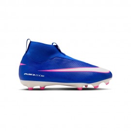 Nike Mercurial Superfly 10 Acad Fgmg Blu Bianco - Scarpe Da Calcio Bambino