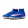 Nike Mercurial Zm Superfly 10 Elite Ag-Pro Blu Bianco - Scarpe Da Calcio Uomo