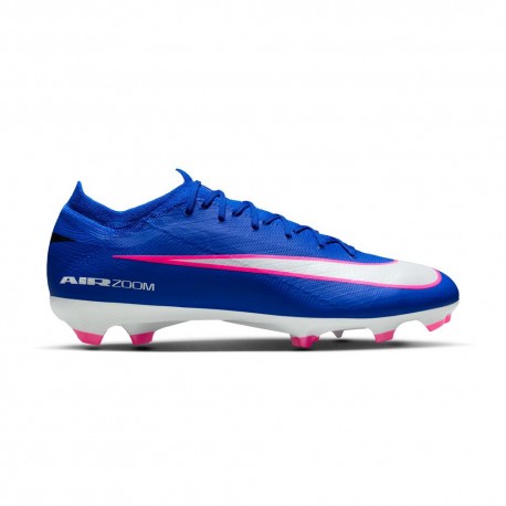 Nike Mercurial Zm Vapor 16 Pro Fg Blu Bianco - Scarpe Da Calcio Uomo