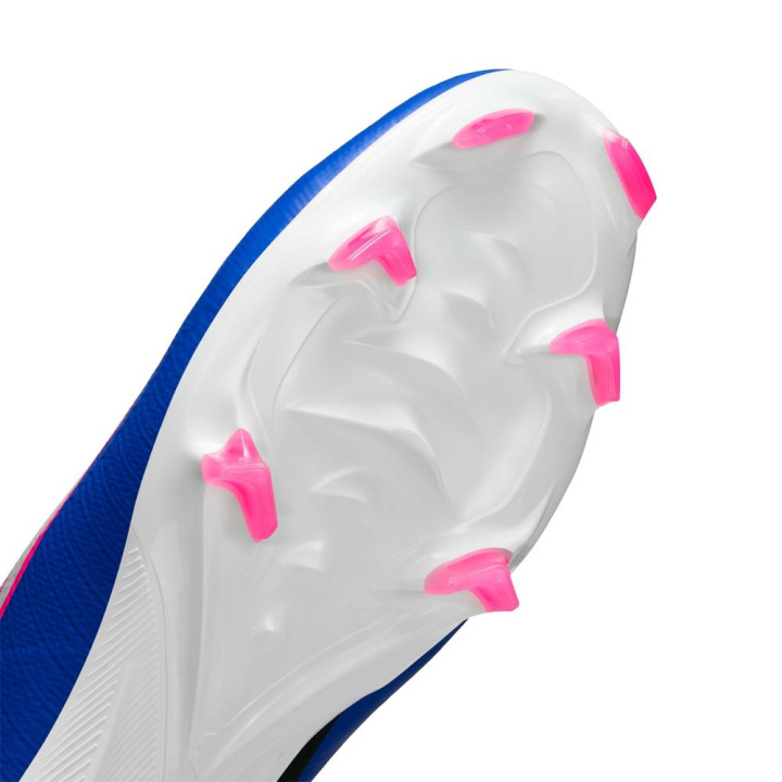 Nike Mercurial Zm Vapor 16 Pro Fg Blu Bianco - Scarpe Da Calcio Uomo