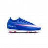 Nike Mercurial Zm Vapor 16 Pro Fg Blu Bianco - Scarpe Da Calcio Bambino