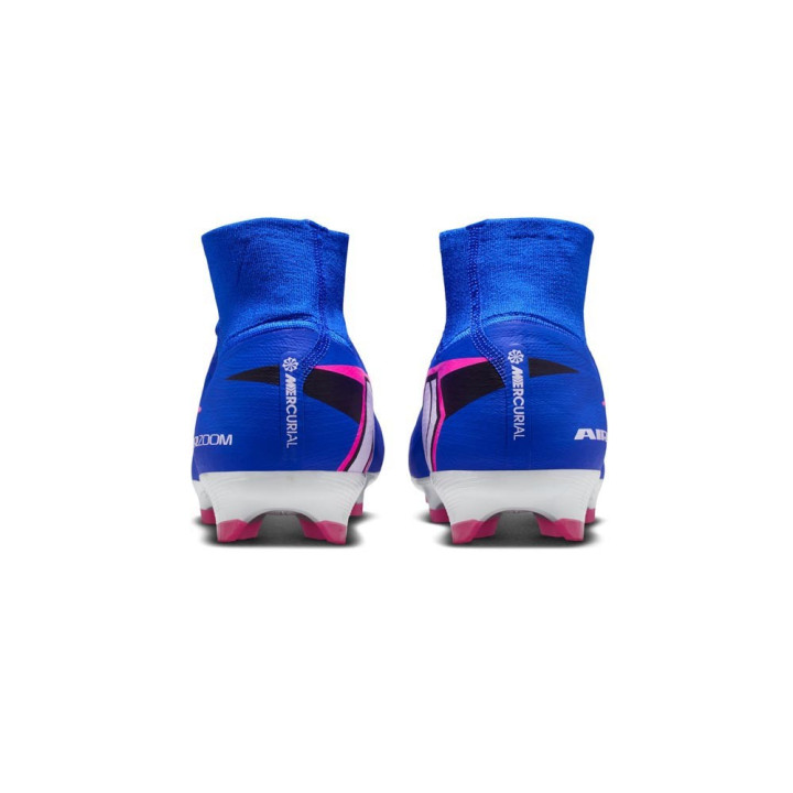 Nike Mercurial Zoom Superfly 10 Pro Fg Blu Bianco - Scarpe Da Calcio Uomo