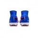 Nike Mercurial Zoom Superfly 10 Pro Fg Blu Bianco - Scarpe Da Calcio Uomo