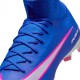 Nike Mercurial Zoom Superfly 10 Pro Fg Blu Bianco - Scarpe Da Calcio Uomo