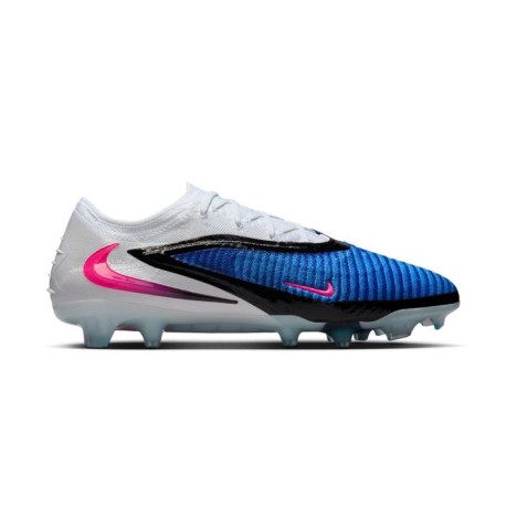Nike Phantom 6 Low Elite Fg Blu Rosa Bianco - Scarpe Da Calcio Uomo