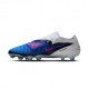 Nike Phantom 6 Low Elite Fg Blu Rosa Bianco - Scarpe Da Calcio Uomo