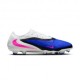 Nike Phantom 6 Low Pro Fg Blu Rosa Bianco - Scarpe Da Calcio Uomo