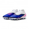Nike Phantom 6 High Acad Fg Mg Blu Rosa Bianco - Scarpe Da Calcio Uomo
