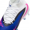 Nike Phantom 6 High Acad Fg Mg Blu Rosa Bianco - Scarpe Da Calcio Uomo
