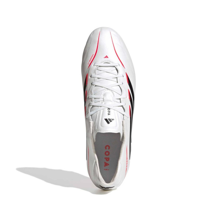 ADIDAS Copa Pure Iv Pro Fg Bianco Nero Rosso - Scarpe Da Calcio Uomo