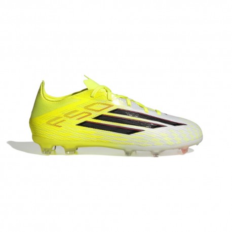 ADIDAS F50 Elite Fg J Giallo Nero Rosso - Scarpe Da Calcio Bambino