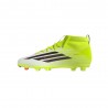 ADIDAS F50 League Mid Fg Mg J Giallo Nero Rosso - Scarpe Da Calcio Bambino