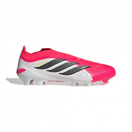 ADIDAS Predator League Ll Fg Rosso Nero Bianco - Scarpe Da Calcio Uomo
