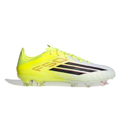 ADIDAS F50 Pro Fg Giallo Nero Rosso - Scarpe Da Calcio Uomo