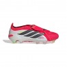 ADIDAS Predator Elite Ft Fg Rosso Nero Bianco - Scarpe Da Calcio Uomo