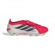 ADIDAS Predator Elite Ft Fg Rosso Nero Bianco - Scarpe Da Calcio Uomo
