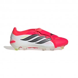 ADIDAS Predator Pro Ft Fg Rosso Nero Bianco - Scarpe Da Calcio Uomo