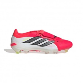 ADIDAS Predator Pro Ft Fg Rosso Nero Bianco - Scarpe Da Calcio Uomo