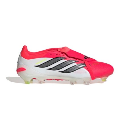 ADIDAS Predator Pro Ft Fg Rosso Nero Bianco - Scarpe Da Calcio Uomo