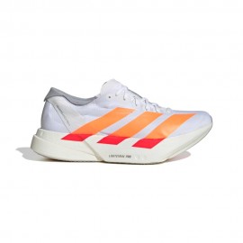ADIDAS Adizero Adios Pro 4 Footwear Bianco Lucid Arancio - Scarpe Running Uomo