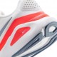 Nike Structure 26 Bianco Ashen Slate-Hot Lava - Scarpe Running Donna