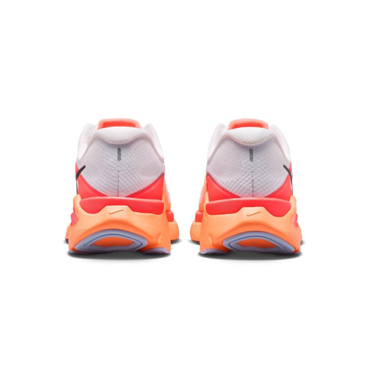 Nike Structure Plus Bianco Nero-Hot Lava - Scarpe Running Donna