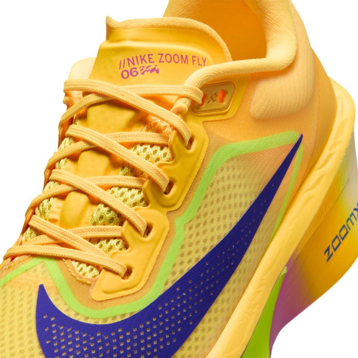 Nike Zoom Fly 6 Citron Pulse Indigo Burst - Scarpe Running Donna