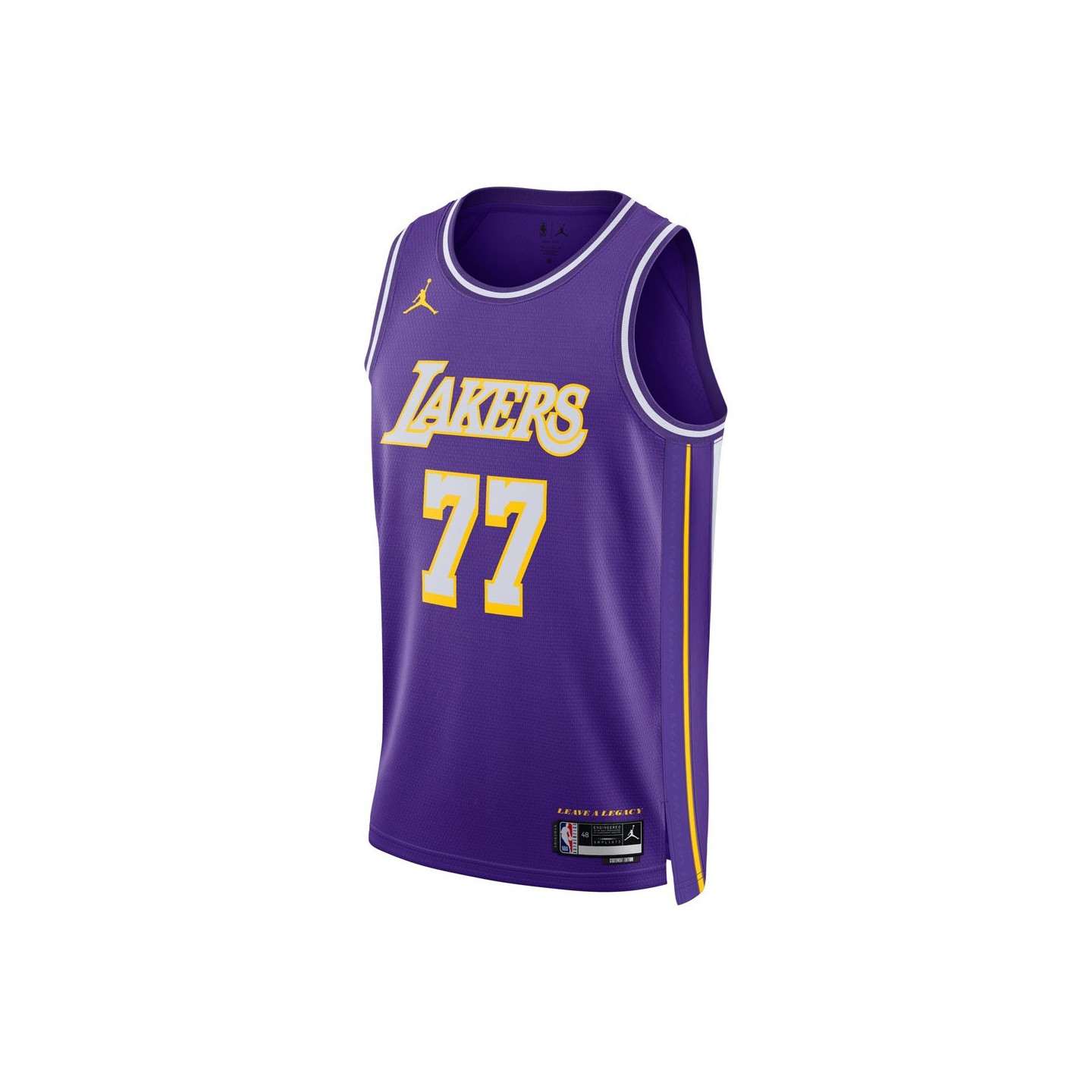 Nike Canotta Basket Gara Nba Lakers Luka Viola Doncic Luka Uomo M