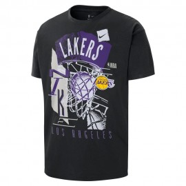 Nike Maglia Basket Nba Lakers Cts  Nero Uomo