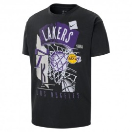 Nike Maglia Basket Nba Lakers Cts  Nero Uomo