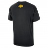 Nike T Shirt Basket Nba La Lakers Courtside Nero Uomo