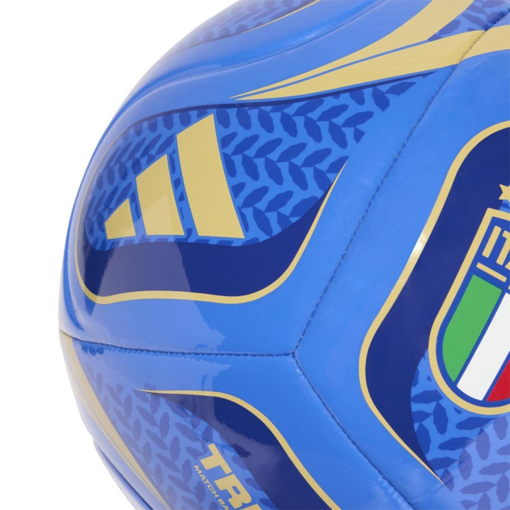 ADIDAS Pallone Da Calcio Italia Figc Clb Home Blu Beige