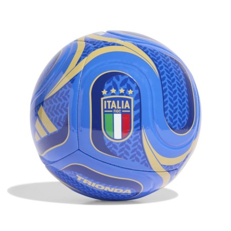ADIDAS Pallone Da Calcio Italia Figc Clb Home Blu Beige
