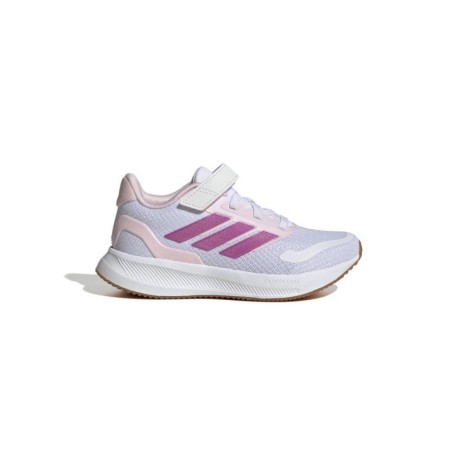 ADIDAS Runfalcon 5 El C Ps Bianco Rosa - Scarpe Ginnastica Bambina