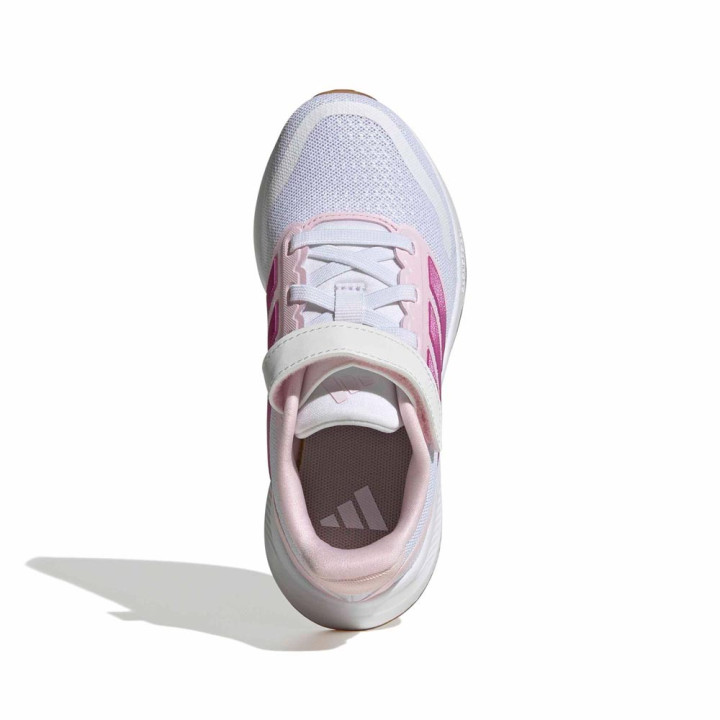 ADIDAS Runfalcon 5 El C Ps Bianco Rosa - Scarpe Ginnastica Bambina