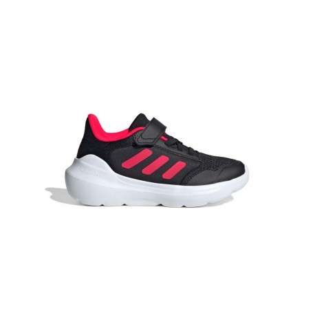 ADIDAS Tensaur Run 3.0 El C Ps Nero Rosso - Sneakers Bambino