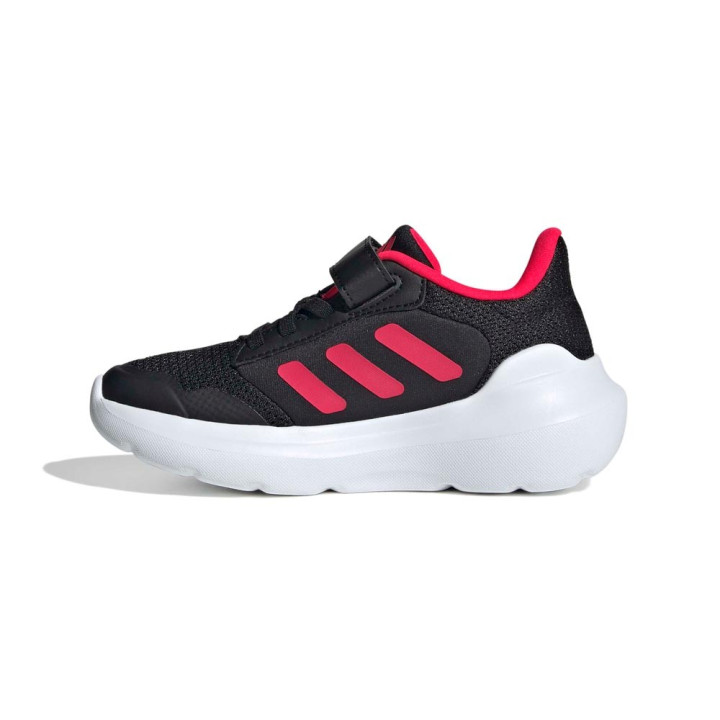 ADIDAS Tensaur Run 3.0 El C Ps Nero Rosso - Sneakers Bambino