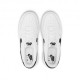 Nike Air Force Bianco Bianco-Bianco - Sneakers Bambino